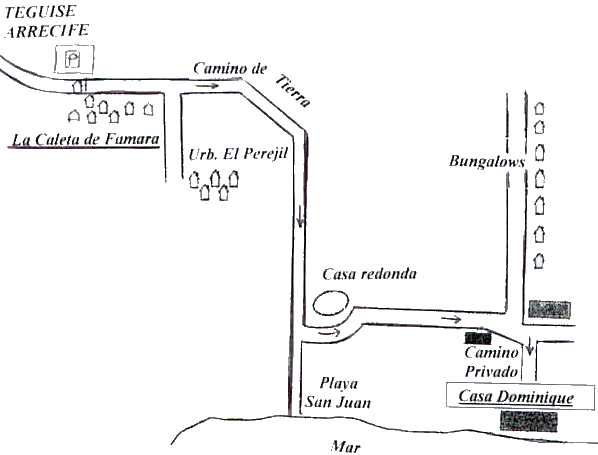 From La Caleta bis Casadominique
