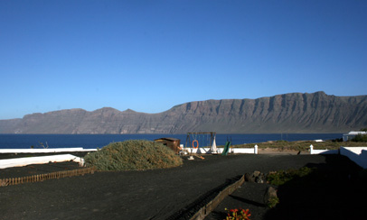 The view from the garden