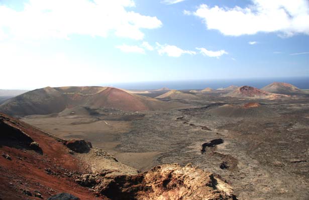 Lanzarote, Timanfaya, la fractura de Timanfaya