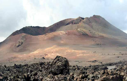 Lanzarote, Timanfaya el volcán el corazoncillo