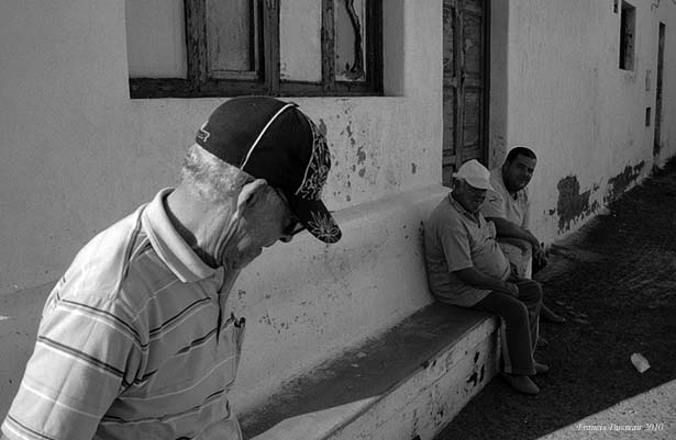 La caleta de famara: dans la rue