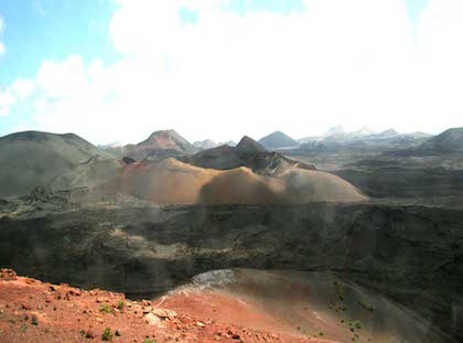 Lanzarote, Timanfaya le volcan el corazoncillo