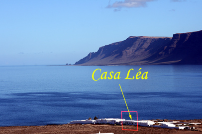 La Casa Léa nella zona di Famara