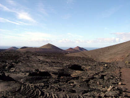 Lanzarote, Timanfaya Il volcano el corazoncillo