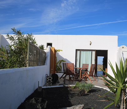 The East terrace of Casa Léa